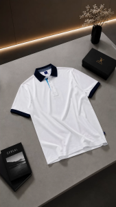 BLUEKITE EON Áo Polo Nam Công Sở Maverick TPG Royal Piqué Áo Có Cổ Nam Đứng Form Hạn Chế Nhăn Thông Thoáng Mặc Đi Làm Đi Chơi