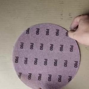 10Pcs 9 Inch Sandpaper Mesh Abrasive Hook and Loop Dust Free Sanding Discs Anti-blocking Dry Grinding Sandpaper 80 to 220 Grit