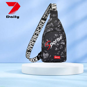 Chest Bag Men New Style Fashion Casual Messenger Bag Outdoor Sports Cycling Mobile Phone Bag Outing Travel All-Match Shoulder Bag