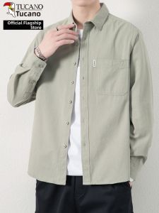 TUCANO | 100 Pure Cotton Mens Shirt Loose Fit For Spring and Autumn