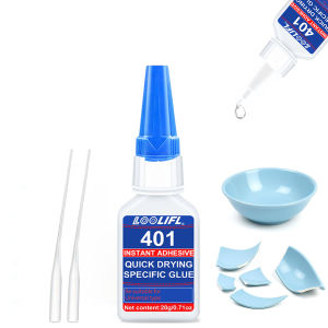 20g Ceramic Glue Repair Kit C Glue for Pottery Porcelain Mugs Dishes Glass and More Waterproof & High Temperature Resistant