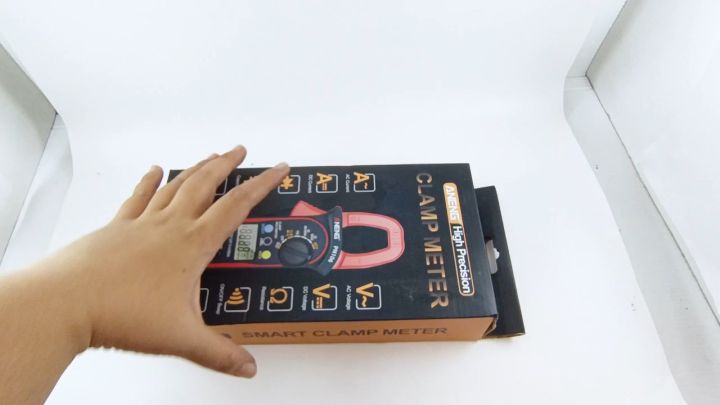 PENGIRIMAN CEPAT ANENG Digital Multimeter Voltage Tester Clamp Meter AC/DC with Lanyard PN106 / tester digital multifungsi komplit otomatis ac dc / tang ampere digital lengkap / multimeter digital otomatis aneng paket lengkap ampere clamp meter