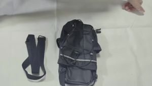 Túi Thể Thao Nam Nữ Có Nam Châm Kèm Giá Đỡ Bình Nước - Túi Đeo Chéo Tập Gym Gắn Bình Nước Chất Liệu Polyester