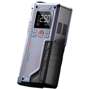 HELLOLEIBOO | Inflator Pump with Tire Pressure Gauge and Emergency Car Starter