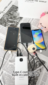 LYNXZ DY02 Power Bank 10000mAh CCC Certification Powerbank with Two-pins Plug for IOS Android Hongmun Phone 6 Months Warranty