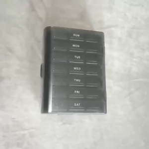 Weekly Pill Box 3 Times A Day 21 Slot Medicine Tablet Organizer Case Bekas Ubat MY Ready Stock