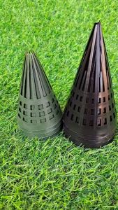 ดักปลาไหล พลาสติ๊ก ลอบดักปลา ที่ดักปลา อีจู้ ตูม สีดำ