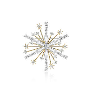HEFANG Jewelry | Elegant Luxury Firework Brooch Jewelry