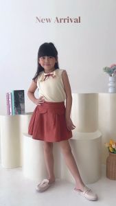 Two Mix - Leona Set Setelan Anak Cewek - Stelan Perempuan Lucu Casual 1-6 Tahun 4411
