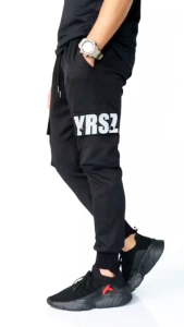 Celana panjang jogger cargo hexYRSZ pria wanita bahan tebal dan lembut berkualitas celana panjang squadsqrim motif  kerencelana 3/4  jogger cargo camo hitam gradasi plegan polos