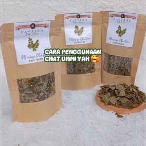 DAUN KELOR KERING/MORINGA DAUN KELOR KERING ORIGINAL100% ALAMI REMPAH JSR KUALITAS PREMIUM uk.POUCH