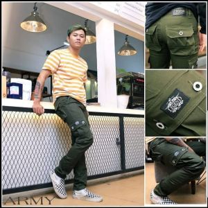 CELANA CARGO PANJANG PRIA MODEL SLIMFIT GOMBRONG TERBARU CELANA PRIA CARGO CHINO CELANA CHINOS