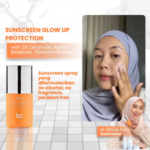 SUNSCREEN LUXURY GLOW UP SPF 50+ PA+++ by REGLOW - 30ml Hybrid Sunscreen Sunscreen Waterproof Untuk Kulit Kombinasi Sunscreen Spray Economical - Lazada