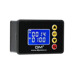 Aideepen | W3050 Time Delay Relay Module 1.37-Inch LCD Display Screen Microcomputer Time Relay Timing Control AC 110-2220V 2200W