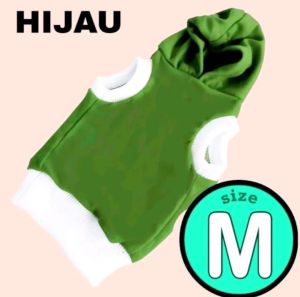 BAJU HOODIE KUPLUK LENGAN PENDEK KUCING ANJING - PICT#5