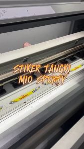 STRIPING STICKER PELINDUNG COVER TANGKI MIO - STIKER TANGKI BENSIN MIO SPORTY SMILE SOUL BEST SELLER - STM 01
