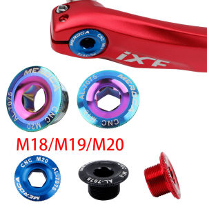 MTB Hollowtech Crank Bolt M18/M19/M20 Mountain Bike Crank Cover Crank Arm Bolt For ShimanoFS.AFC-4500FC-5600IXFLEBYCLE