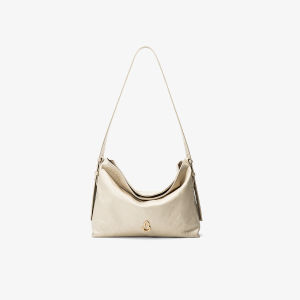 bampo | Genuine Leather Large Capacity Hobo Bag M