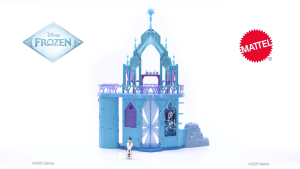 Disney Frozen Elsas Frozen Ice Palace Castle Playset With Olaf 5 Play Areas & 21 Accessories (JGG41)