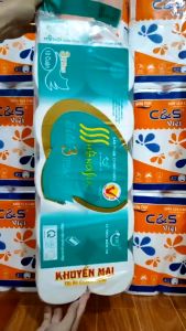 Giấy vệ sinh Hà Nội SILK giấy đa năng RM không lõi 3 lớp màu xanh tan nhanh trong nước bịch 10 cuộn GL05