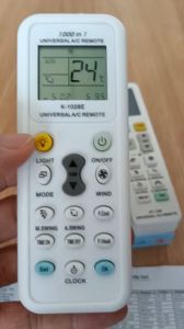Remote máy lạnh đa năng K-1028E (Cho các loại máy lạnh điều hòa trên thị trường).