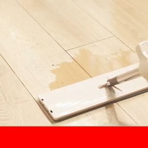 Cây Lau Nhà Tự Vắt thông minh có thể nghiêng 180 độ - xoay vòng 360 độ đầu lau sợi bông tĩnh điện nano Thiết Kế Tự Vắt Không Làm Bẩn Tay Chất Liệu Nhựa ABS