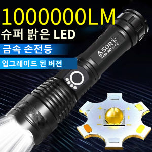 High Power XHP70 LED Flashlight Type-c Rechargeable Aluminium Alloy Torch Zoom Hand Lantern For Camping Outdoor Emergency