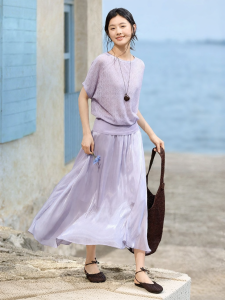 MOHANYIMEI | Breathable Hollow Linen Knit Set