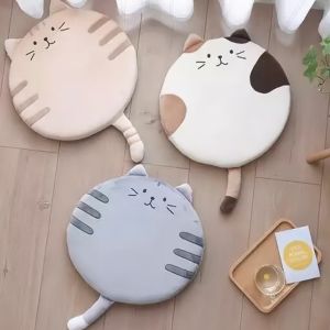 Đệm Ghế Văn Phòng Tatami Đệm Ghế Nhớ Hình Dạng Cho Học Sinh Đệm Ghế Lâu Ngồi Hình Tròn Cho Mèo Đệm Ghế Lưng Cao Bằng Cotton