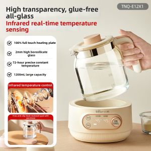 Bear | Full Glass Constant Temperature Smart Baby Feeding Water Kettle Warmer
