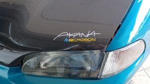 AKANA Air Carbon - outdoor decal/sticker