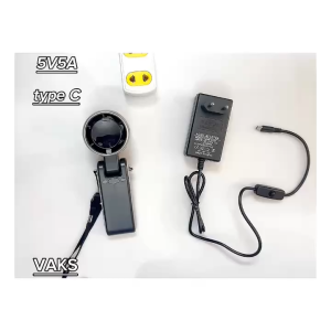 Adapter 5V 5A có đuôi chuẩn TYPE C có tích hợp công tắc bấm ON/OFF trên dây giúp ngắt điện nhanh mà không cần rút phích cắm