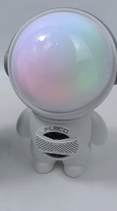 Speaker Astronot RGB Bluetooth TWS Radio FM USB SD Card Fleco F-148 Astronot Putih / Hitam / Speaker Bluetooth Full Bass | TC