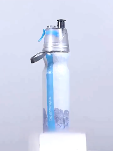 กระบอกน้ำเก็บความเย็น แบบมีสเปรย์พ่นละอองน้ำ 500ml ขวดน้ำเก็บความเย็นพกพา ขวดน้ำดื่ม ขวดเยติ ขวดน้ำนักกีฬา ขวดน้ำเดินป่า กระบอกน้ำออกกำลังกาย