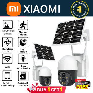 XIAOMI Solar CCTV Camera Outdoor With Wifi Waterproof Alarm Surveillance With Audio And Speaker Smart IP Security Cameras