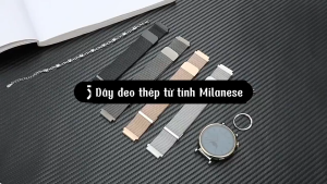Dây đeo thép lưới Milanesenam châm kép dành cho Huawei Watch Fit 5/5 Pro/Fit 4/4 Pro/Fit 3