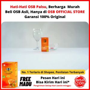 OSB Vitamin Otak Anak Dewasa Original Untuk Kecerdasan Daya Ingat Dan Konsentrasi Ampuh BPOM