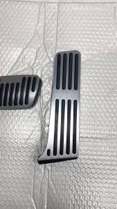 For Toyota Highlander XU70 Hybrid 2020 2021 2022 2023 2024 Aluminum Car Accelerator Brake Pedal Mat Non-slip Foot Rest Pad Cover
