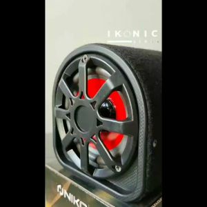 IKONIC Speaker Mobil Bluetooth Full Bass 5 Inch AC DC Speaker Tabung Speaker Portable USB Radio SD Card Niko GL-5