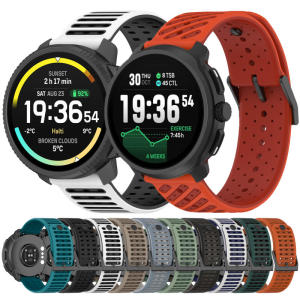 Jansin | 22mm Silicone Strap For Suunto RACE 2/RACE/Vertical Replacement Watch Band For Suunto Vertical 2/5 9 Peak Pro Wristband Bracelet