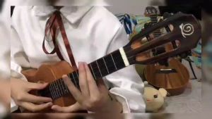LETTER UkElele 26inch Tenor 4 Strings Mahogany Spruce Basswood Original Ukulele Guitar+String+Pick+ukelele Bag