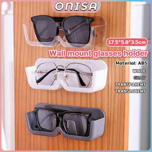 Sunglasses Display Holder Eyeglasses Display Rack Shelf Wall Mounted Glasses Storage Box