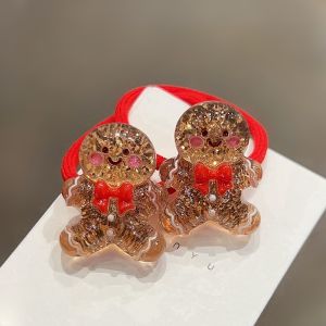 Christmas Themed Childrens Hair Accessories Baby Girls Cute Deer Antler Hair Clips Festival Hair Bands And Hair Rings