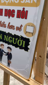 Tranh slogan tạo động lực Sự Thất Bại trang trí decor văn phòng làm việc chất liệu gỗ in tráng gương bọc viền