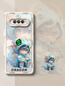 Pony | New Year Style Red Full Coverage Shockproof Phone Case for Shark 4