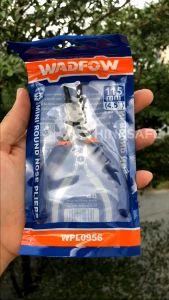 Kềm mũi tròn mini Wadfow WPL0956 4.5 inch chất liệu thép cao cấp chống gỉ tay cầm nhựa kìm mỏ tròn chính hãng- Thinksafe
