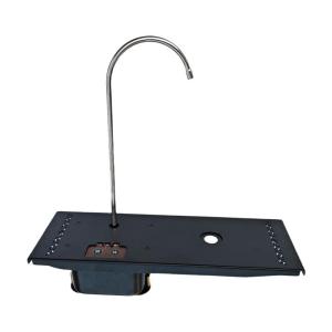 Portable Aluminum Camping Table with Water Dispenser