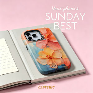 Potdemiel | Sunny Yin-Yang For Case For iPhone 17 16 15 Pro Max TPU Anti-Scratch Outer Shell Raised Screen CaseChic