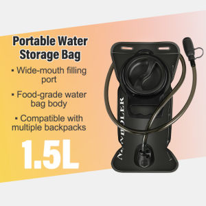 NEWBOLER One Click Quick Release Water bag 1.5L/2L/3L Mountain Backpack Leak Proof Water Bag Suitable For Camping And Hiking