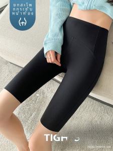 กางเกงขาสั้นทรงพีซสไตล์บาร์บี้ ทรงเข้ารูป ทรงสลิมฟิต กางเกงขาสั้นสำหรับออกกำลังกาย วัสดุผ้าไนลอน กางเกงทรงเข้ารูปสำหรับฤดูร้อน